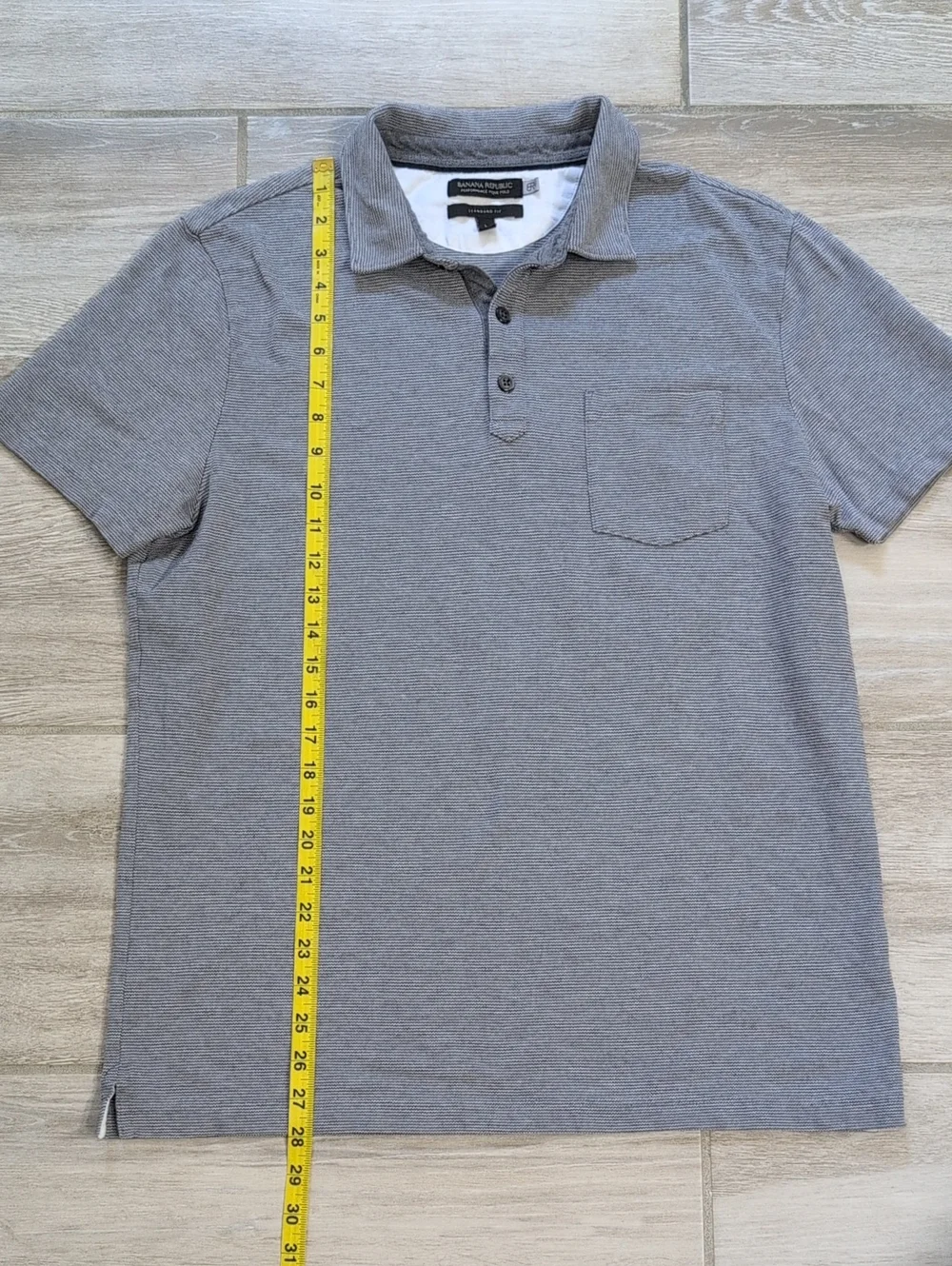 Banana Republic Performance Pique Polo Shirt | Banana Republic Pinstripe Polo